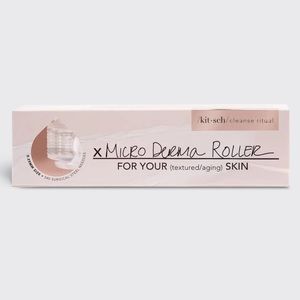 KITSCH Micro Derma Facial Roller $18 NIB White Silver